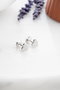 Heliophilia Silver Pendientes de Plata de Ley 925 Stud
